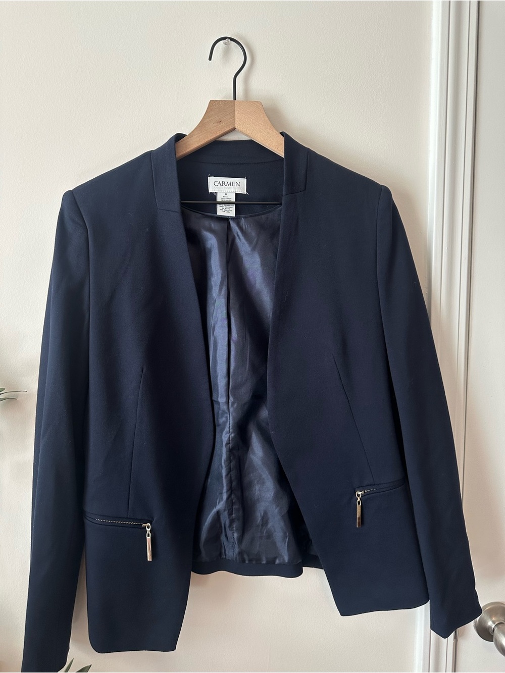 CARMEN Navy Blazer